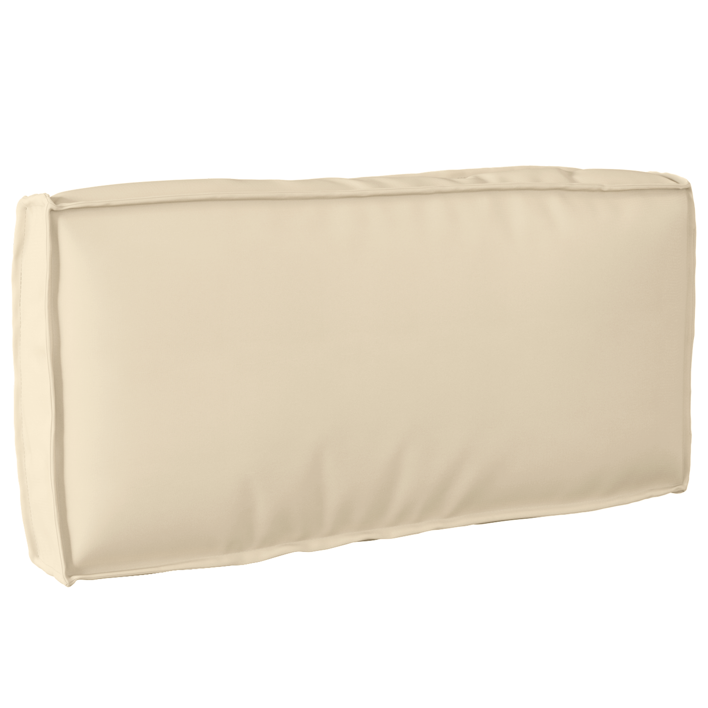 Pallet Cushion for Backrest with Cushion, Beige, 80 x 40 x 12 cm