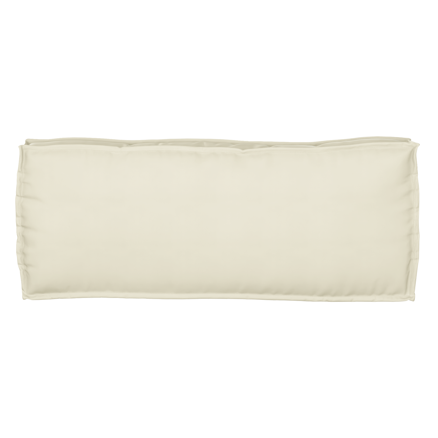 Palettenkissen für Bank Creme 100 x 40 x 8 cm Oxford Stoff