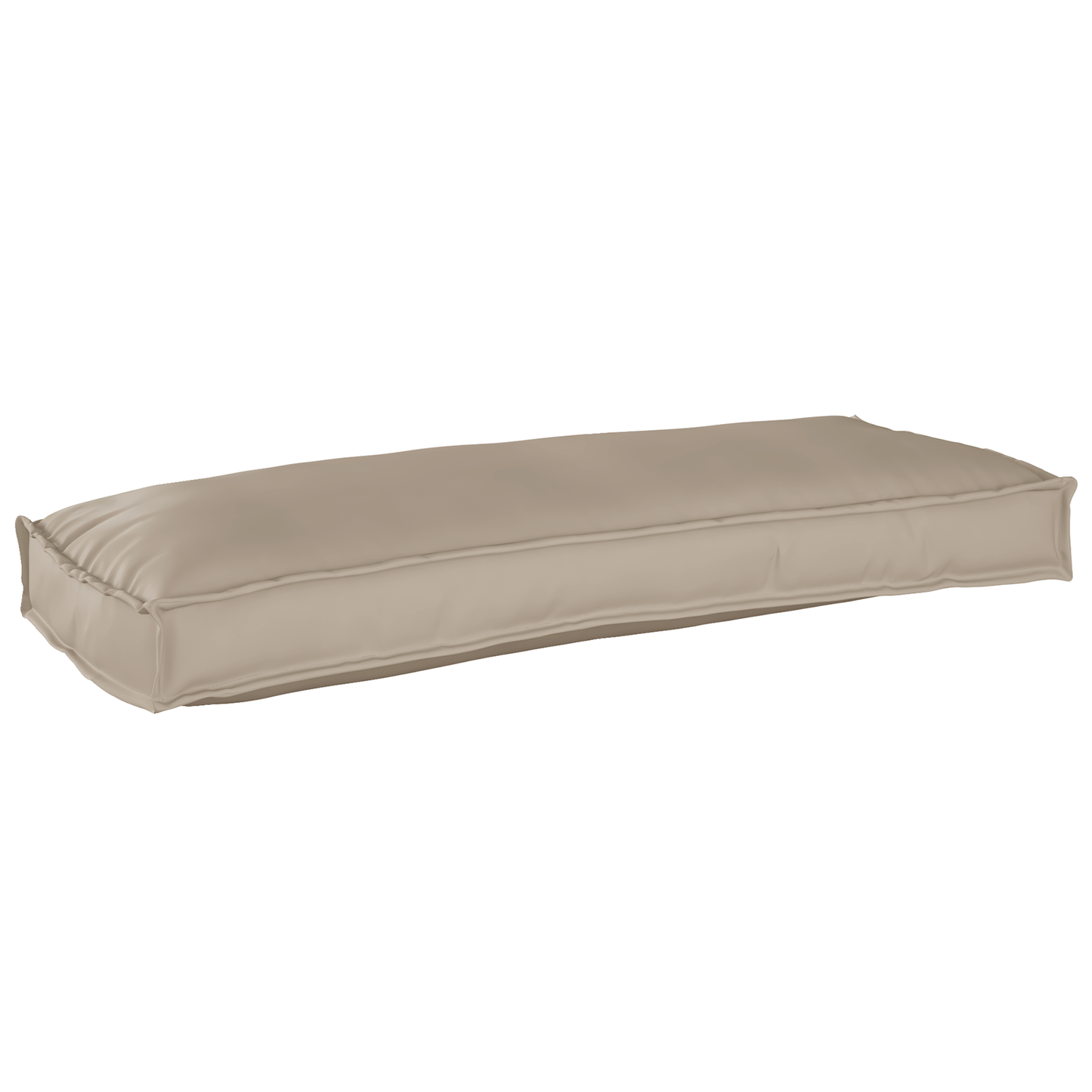 Palettenkissen für Bank Taupe 100 x 40 x 8 cm Oxford Stoff