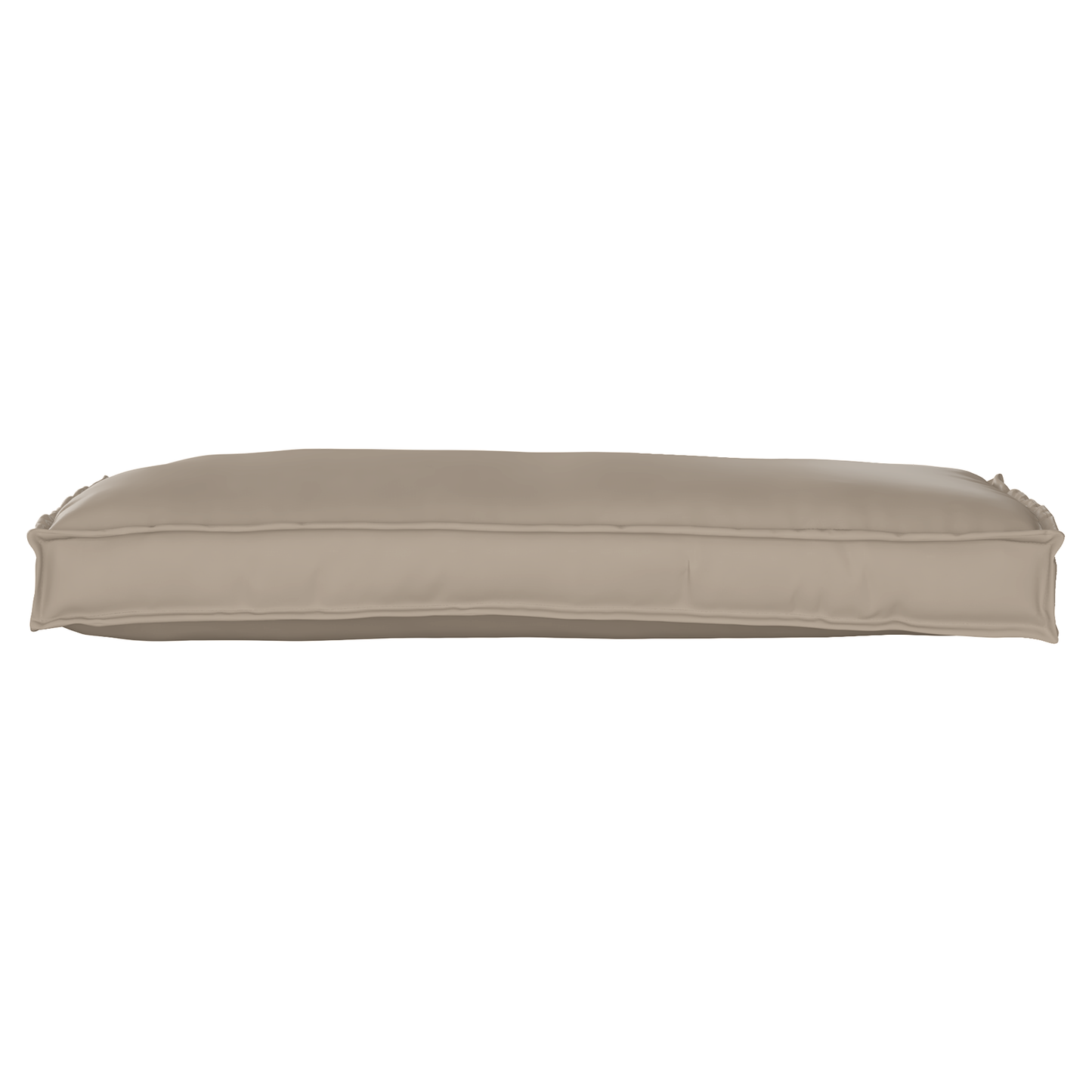 Palettenkissen für Bank Taupe 100 x 40 x 8 cm Oxford Stoff