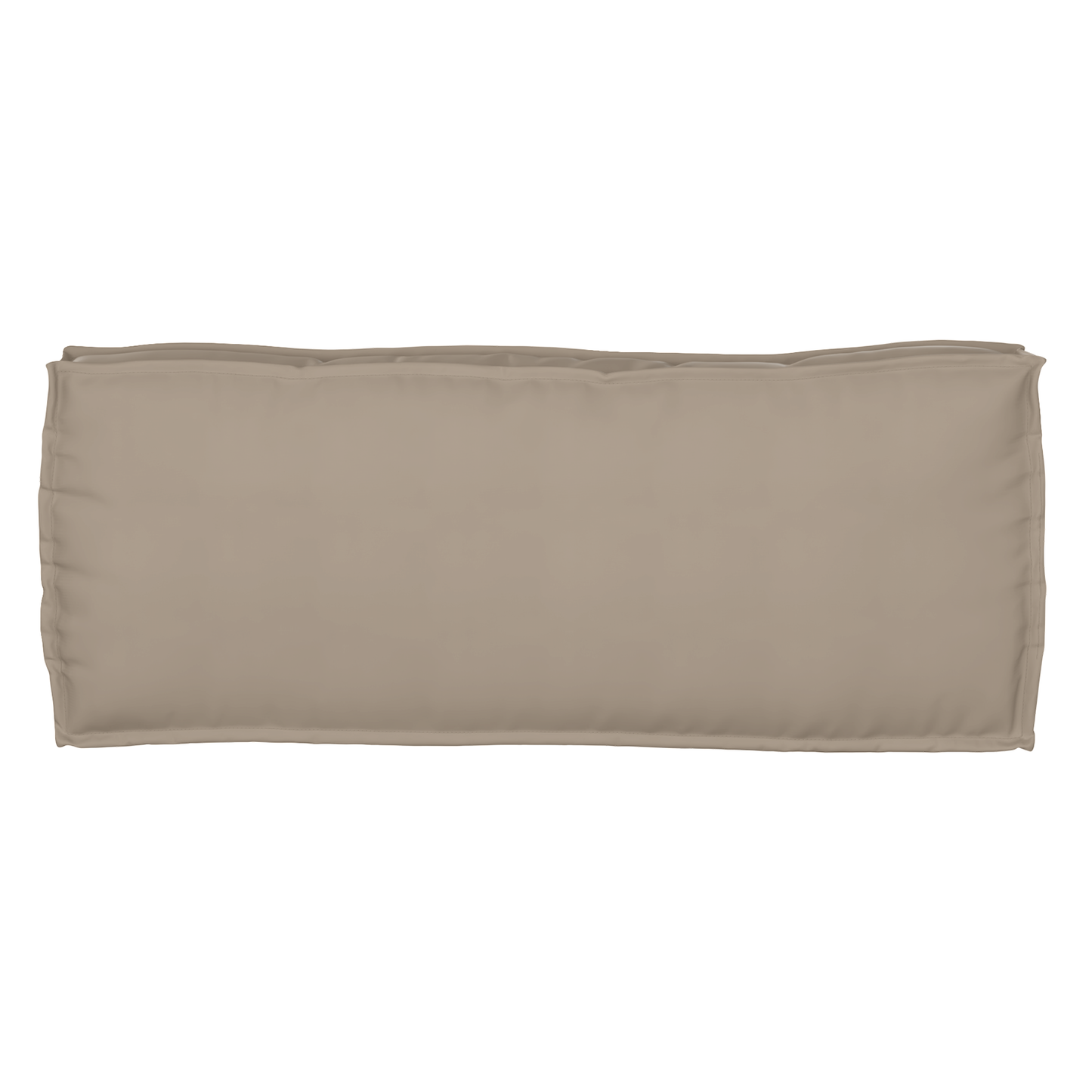 Palettenkissen für Bank Taupe 100 x 40 x 8 cm Oxford Stoff