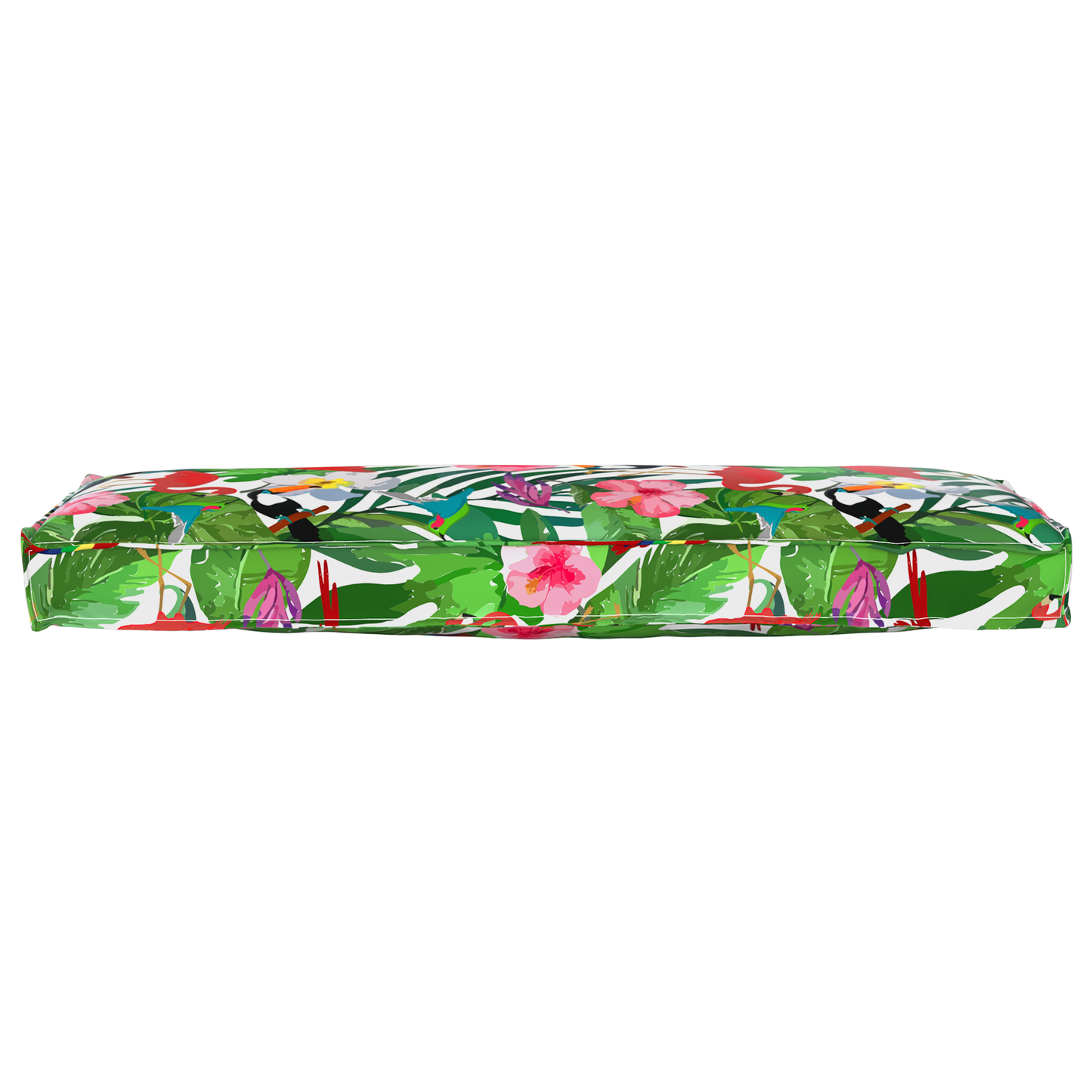 Coussin de palette pour banc Multicolore 120 x 40 x 8 cm Tissu Oxford