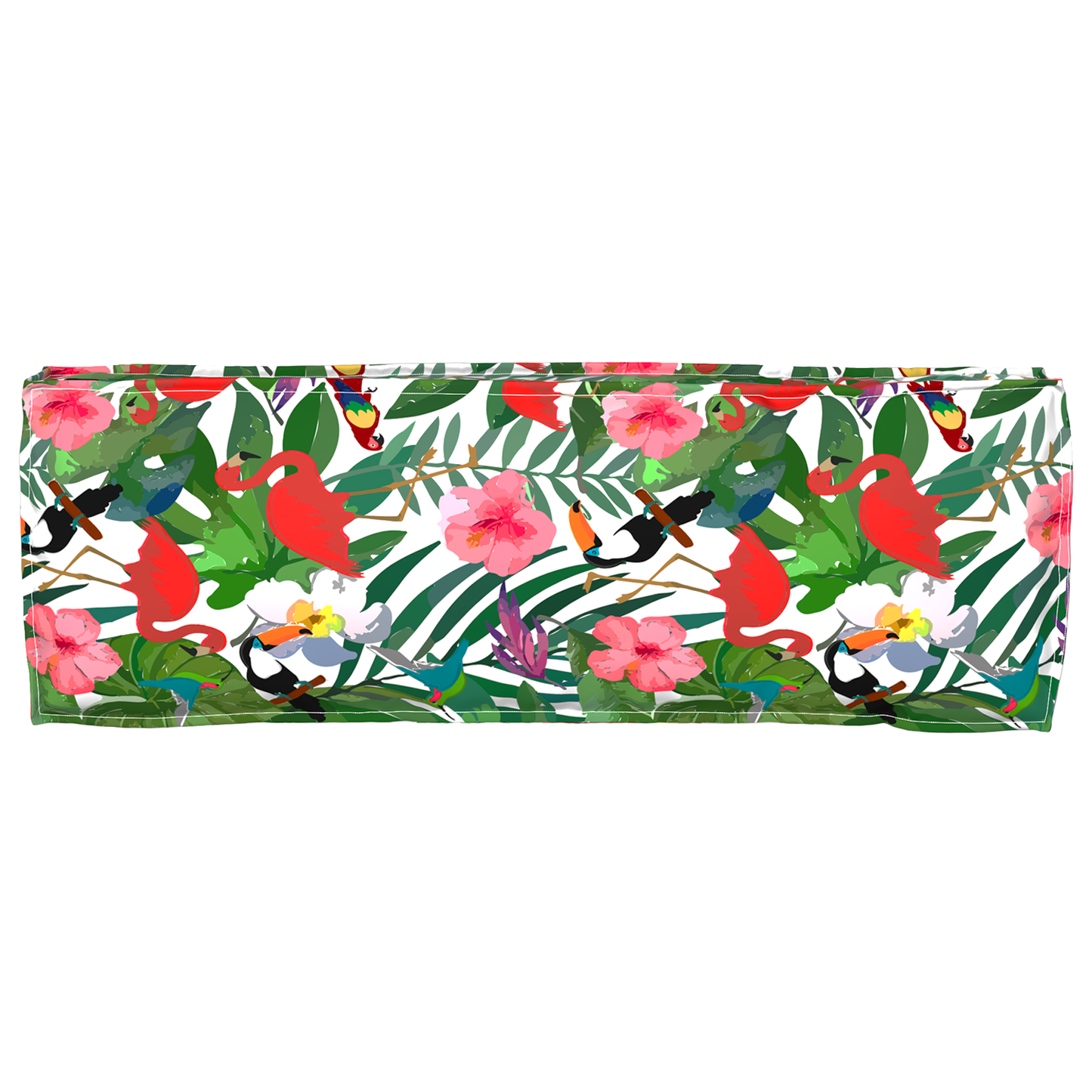 Coussin de palette pour banc Multicolore 120 x 40 x 8 cm Tissu Oxford